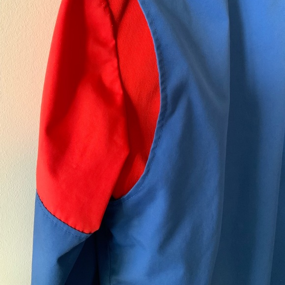 Vintage Windbreaker Jacket with Kangaroo Pouch Pocket - Picture 11 of 14